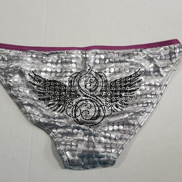 Affliction Sinful Legendary Metallic Bikini NWT - Picture 5 of 7